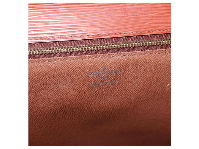 LOUIS VUITTON Epi Monceau 28 Hand Bag Marrone M52123 LV Auth BA12701 - vista 22