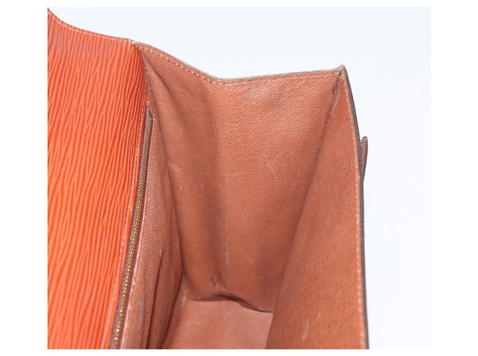 LOUIS VUITTON Epi Monceau 28 Hand Bag Marrone M52123 LV Auth BA12701 - vista 23