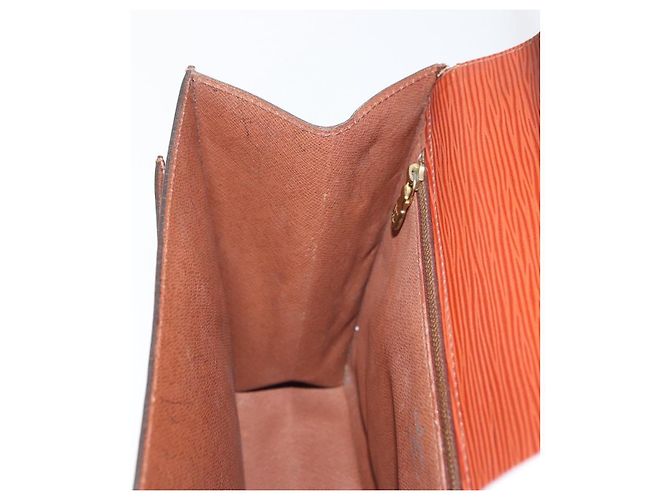 LOUIS VUITTON Epi Monceau 28 Hand Bag Marrone M52123 LV Auth BA12701 - vista 24