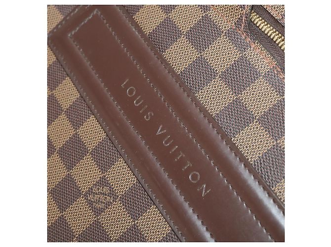 LOUIS VUITTON Damier Ebene Pegas 70 Valigia N23247 LV Auth 179791A - vista 25