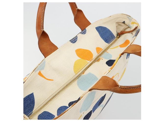 Borsa a mano Miu Miu in tela bianco e oro autentica bs35192 D'oro - vista 6