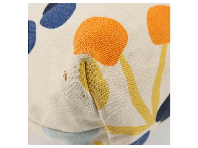Borsa a mano Miu Miu in tela bianco e oro autentica bs35192 D'oro - vista 8