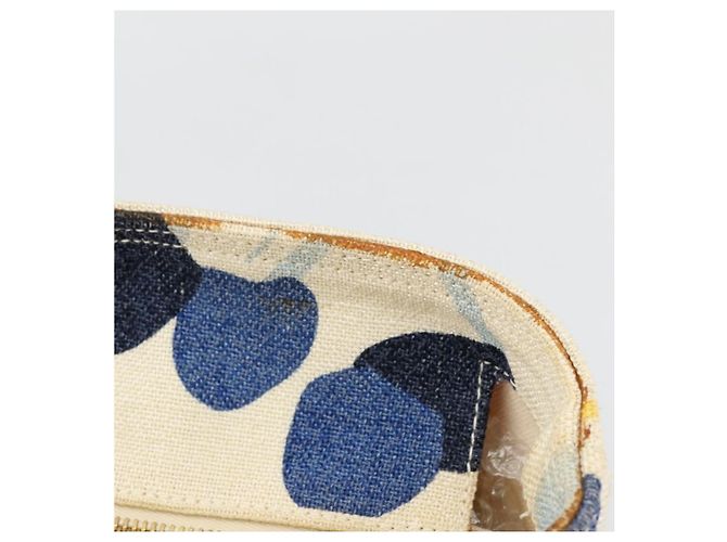 Borsa a mano Miu Miu in tela bianco e oro autentica bs35192 D'oro - vista 9
