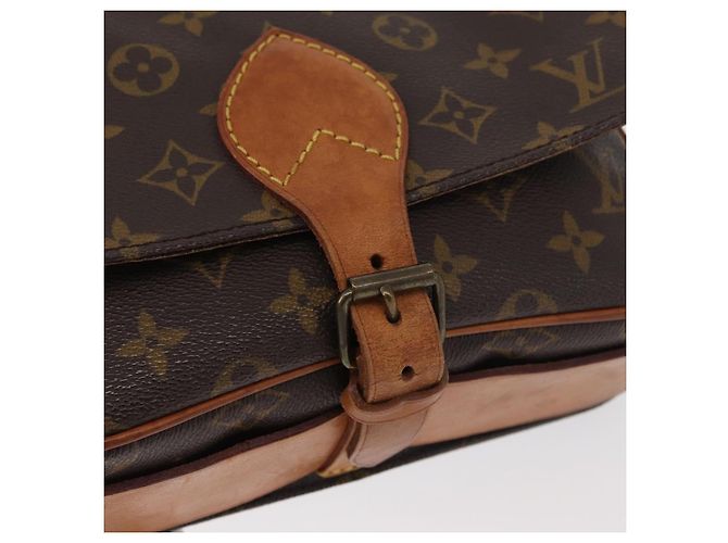 LOUIS VUITTON Borsa a Spalla Monogram Cartouchiere MM M51253 LV Auth 179669 Monogramma - vista 10