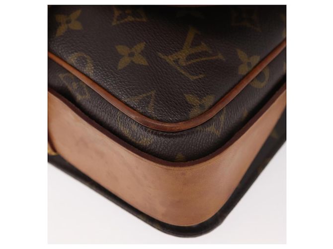 LOUIS VUITTON Borsa a Spalla Monogram Cartouchiere MM M51253 LV Auth 179669 Monogramma - vista 14