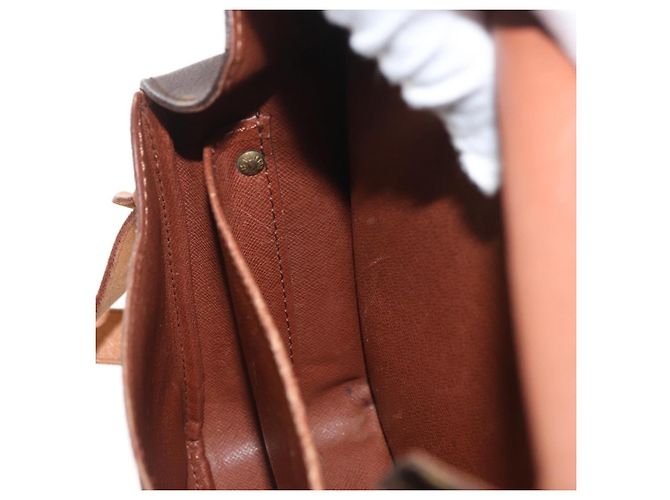 LOUIS VUITTON Borsa a Spalla Monogram Cartouchiere MM M51253 LV Auth 179669 Monogramma - vista 23