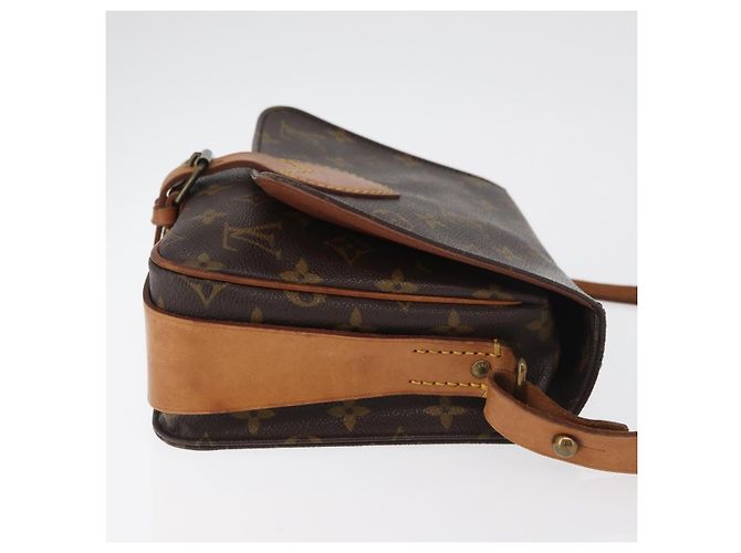 LOUIS VUITTON Borsa a Spalla Monogram Cartouchiere MM M51253 LV Auth 179669 Monogramma - vista 3