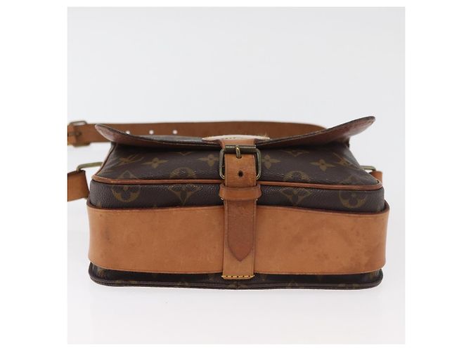 LOUIS VUITTON Borsa a Spalla Monogram Cartouchiere MM M51253 LV Auth 179669 Monogramma - vista 5