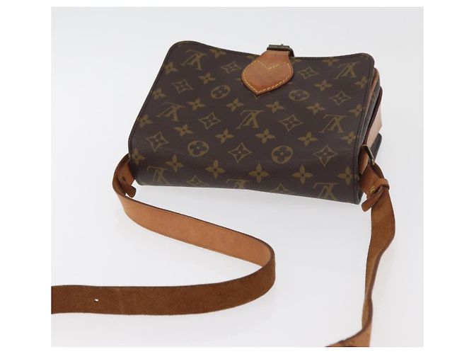 LOUIS VUITTON Borsa a Spalla Monogram Cartouchiere MM M51253 LV Auth 179669 Monogramma - vista 6