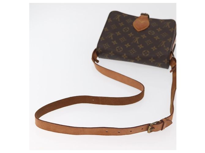 LOUIS VUITTON Borsa a Spalla Monogram Cartouchiere MM M51253 LV Auth 179669 Monogramma - vista 7
