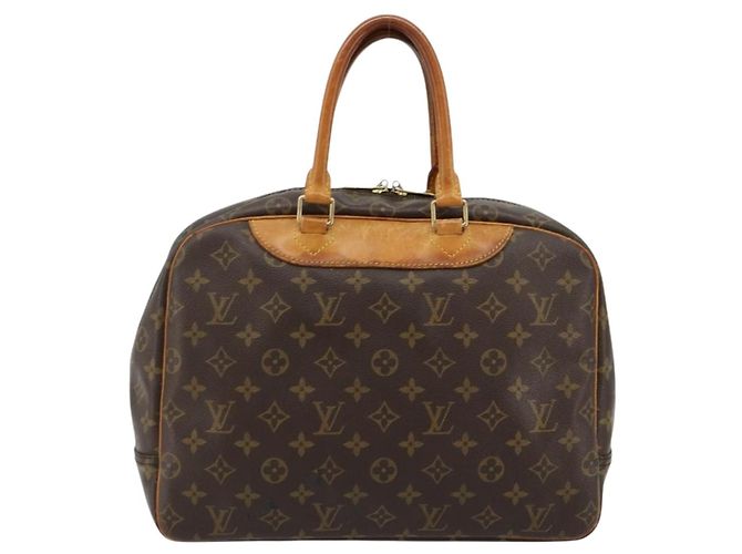 Borsa LOUIS VUITTON Monogram Deauville M47270 LV Auth 180317 Monogramma - vista 2