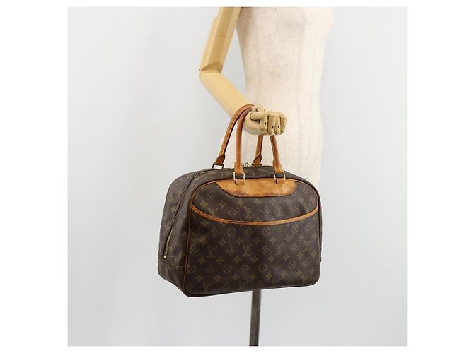 Borsa LOUIS VUITTON Monogram Deauville M47270 LV Auth 180317 Monogramma - vista 24