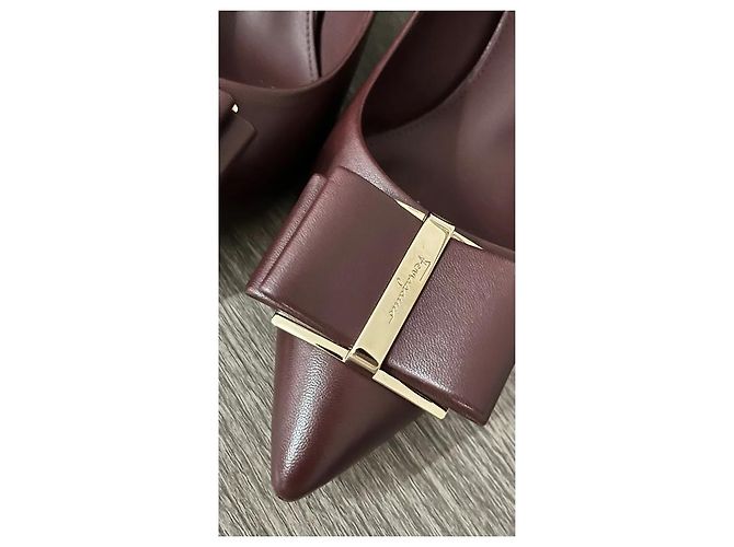 Salvatore Ferragamo Leder-Pumps Barolo - Ansicht 6