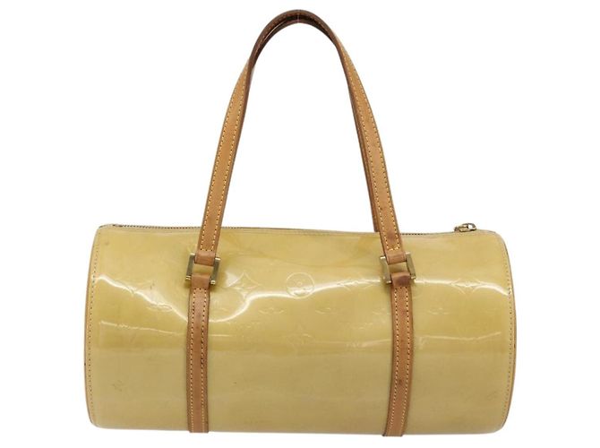 LOUIS VUITTON Monogram Vernis Bedford Hand Bag Beige M91006 LV Auth 165273 - vista 2