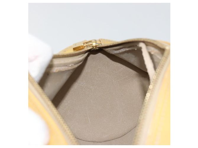 LOUIS VUITTON Monogram Vernis Bedford Hand Bag Beige M91006 LV Auth 165273 - vista 21