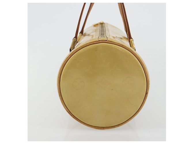 LOUIS VUITTON Monogram Vernis Bedford Hand Bag Beige M91006 LV Auth 165273 - vista 4