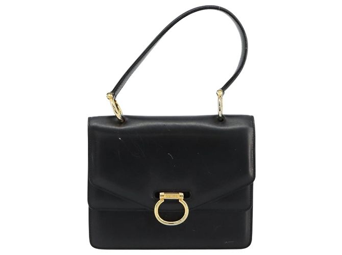 Céline Borsa CELINE in Pelle Oro Nero Autentica 181200 D'oro - vista 13