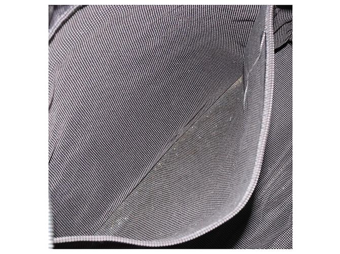 Hermès HERMES Her Line Tote Bag Canvas Grau Silber Auth BA12917 Braun - Ansicht 11