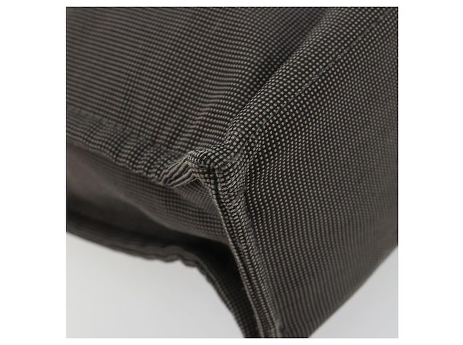 Hermès HERMES Her Line Tote Bag Canvas Grau Silber Auth BA12917 Braun - Ansicht 14