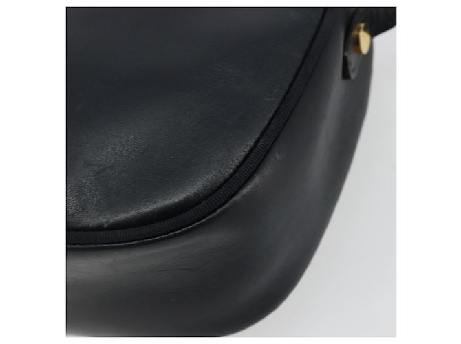 Borsa a tracolla Salvatore Ferragamo Vala in pelle blu navy e oro Auth BA12880 D'oro - vista 15