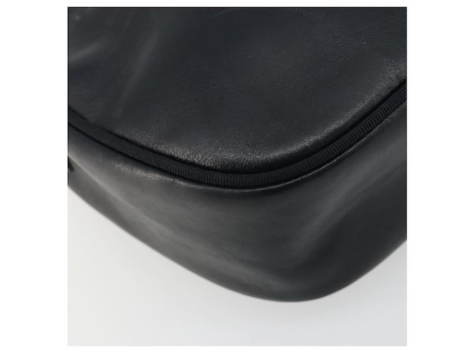 Borsa a tracolla Salvatore Ferragamo Vala in pelle blu navy e oro Auth BA12880 D'oro - vista 16
