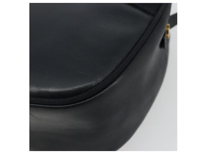 Borsa a tracolla Salvatore Ferragamo Vala in pelle blu navy e oro Auth BA12880 D'oro - vista 9
