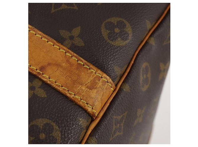 LOUIS VUITTON Monogram Keepall Bandouliere 50 Borsa Boston M41416 LV Auth 180498 Monogramma - vista 10