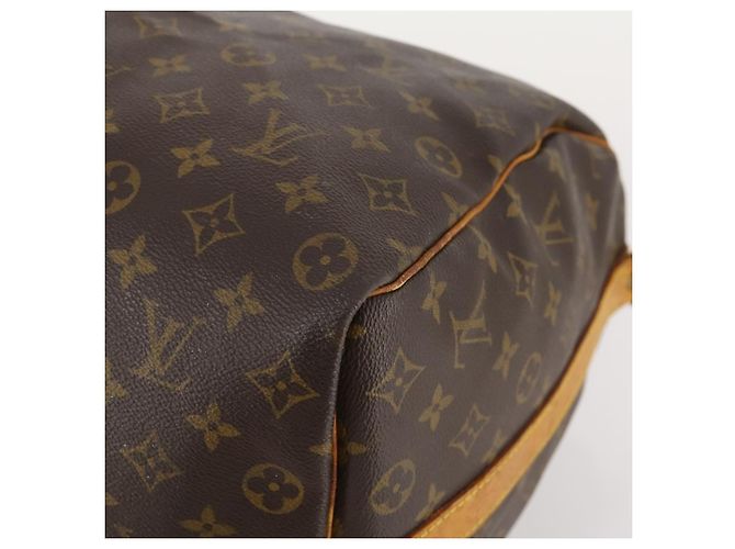 LOUIS VUITTON Monogram Keepall Bandouliere 50 Borsa Boston M41416 LV Auth 180498 Monogramma - vista 14