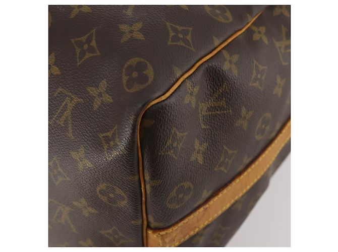 LOUIS VUITTON Monogram Keepall Bandouliere 50 Borsa Boston M41416 LV Auth 180498 Monogramma - vista 16