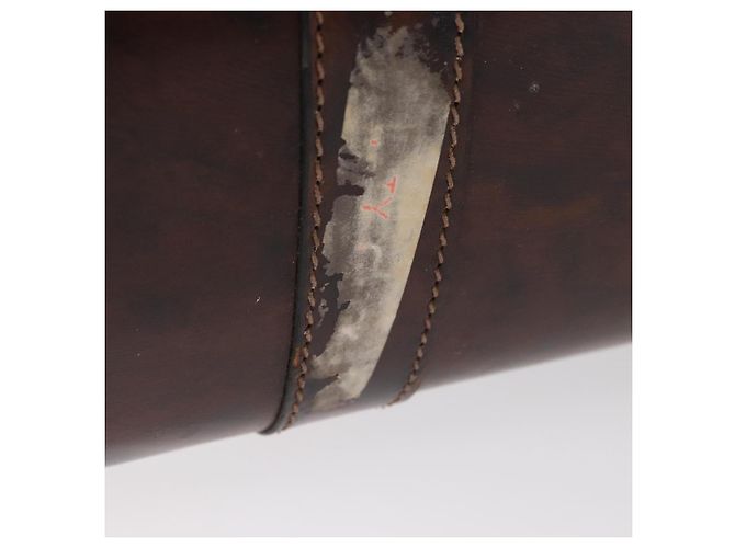FENDI Zucca Canvas Trunk Black Brown Auth ti3936A Marrone Nero - vista 7