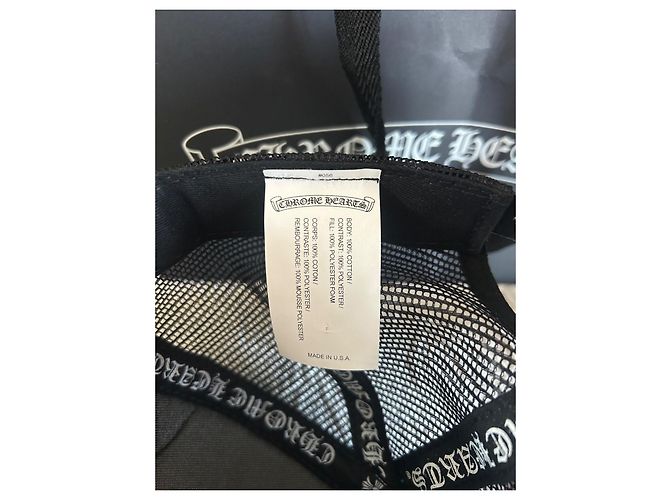 Chrome Hearts Cappellino Hollywood USA Nero - vista 3