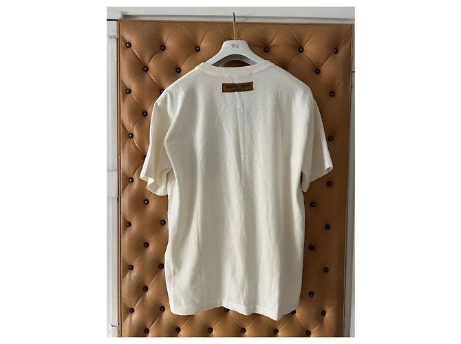 T-shirt Louis Vuitton Monogramme Comics Intarsia - Ecru Crudo - vista 2