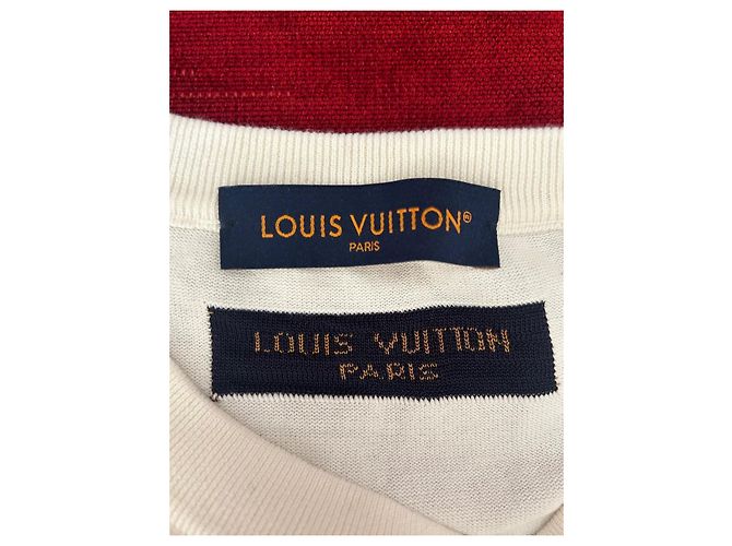 T-shirt Louis Vuitton Monogramme Comics Intarsia - Ecru Crudo - vista 3
