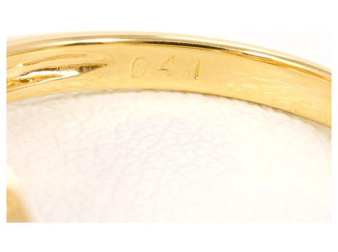 Autre Marque 18K Gelbgold-Ring mit Diamant Golden - Ansicht 6