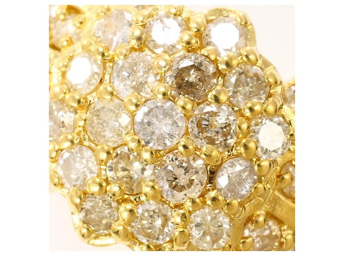 Autre Marque 18K Gelbgold-Ring mit 1.00ct Diamant Golden - Ansicht 2