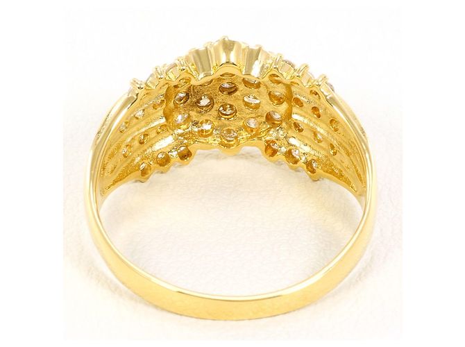 Autre Marque 18K Gelbgold-Ring mit 1.00ct Diamant Golden - Ansicht 4