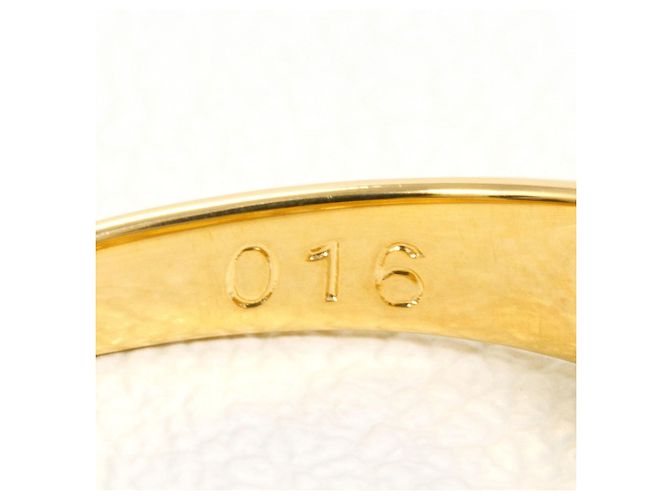 Autre Marque 18K Gelbgold-Ring mit Diamant Golden - Ansicht 6