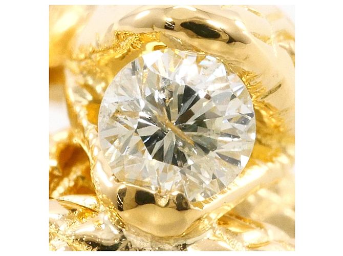 Autre Marque 18K Gelbgold-Ring mit Diamant Golden - Ansicht 2