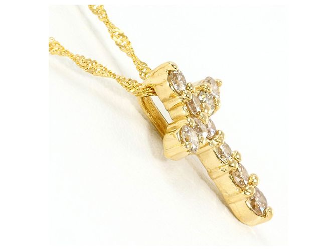 Autre Marque Collana in oro giallo 18K con diamante D'oro - vista 2
