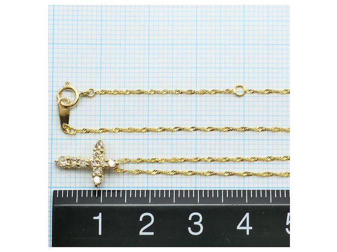 Autre Marque Collana in oro giallo 18K con diamante D'oro - vista 4
