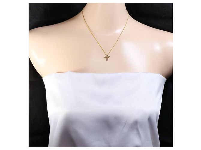 Autre Marque Collana in oro giallo 18K con diamante D'oro - vista 5