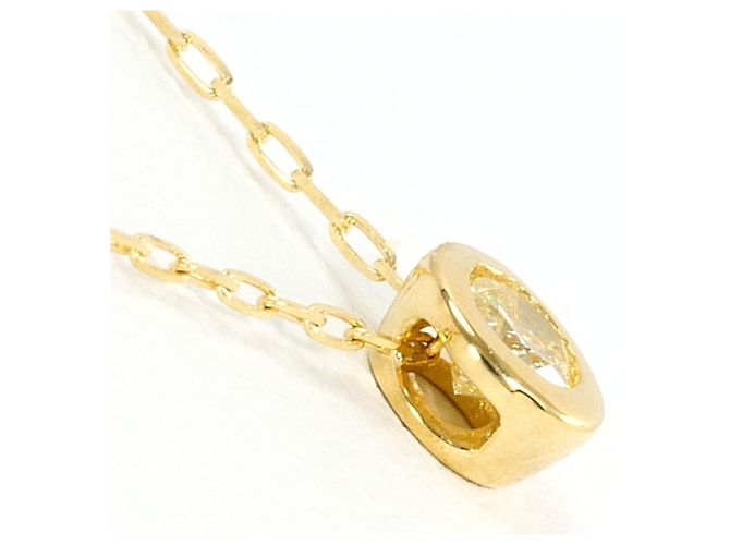 Autre Marque Collana in oro giallo 18K con diamante D'oro - vista 2