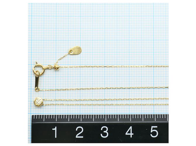Autre Marque Collana in oro giallo 18K con diamante D'oro - vista 4