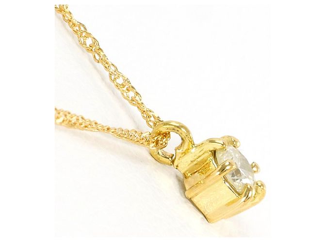 Autre Marque Collana in oro giallo 18K con diamante D'oro - vista 2