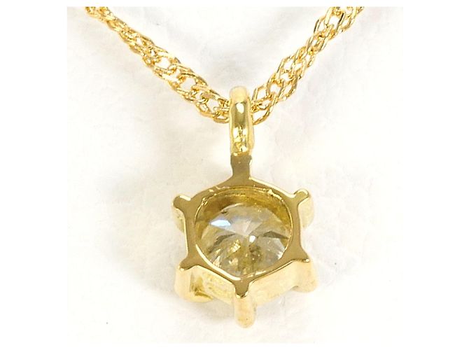 Autre Marque Collana in oro giallo 18K con diamante D'oro - vista 3