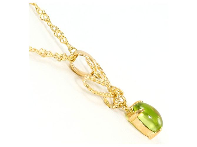 Autre Marque Collana in oro giallo 18K con peridoto D'oro - vista 2