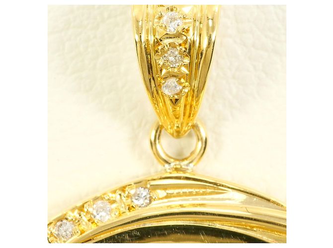 Autre Marque Pendente elegante in oro giallo e diamanti D'oro - vista 2