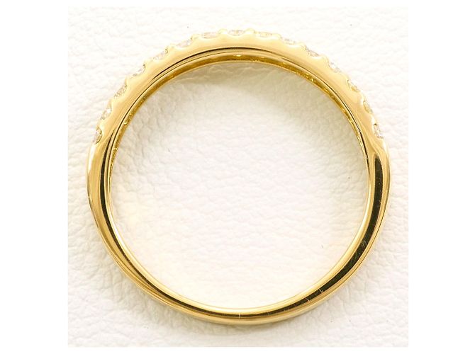 Autre Marque 18K Gelbgold-Ring mit Diamant Golden - Ansicht 3