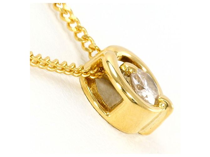 Autre Marque Collana in oro giallo 18K con diamante D'oro - vista 2