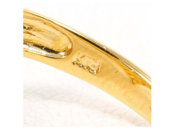 Autre Marque 18K Gelbgold-Ring mit Diamant Golden - Ansicht 5